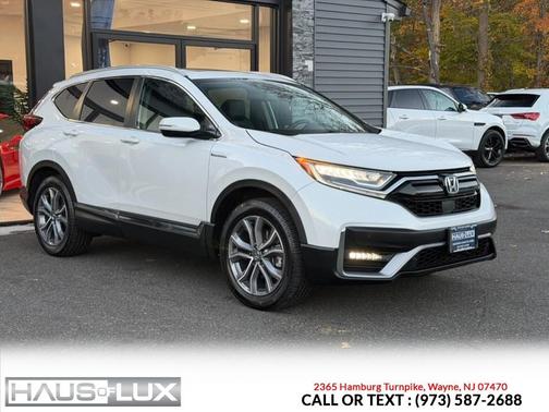 Platinum White Pearl 2022 Honda CR-V Hybrid Touring