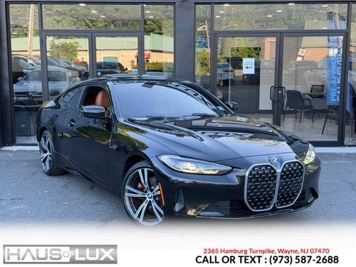 Black Sapphire Metallic 2021 BMW 430 i xDrive