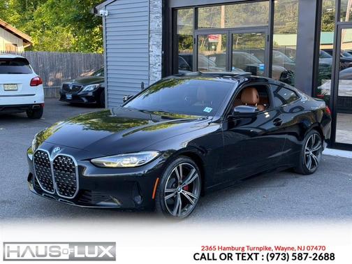 Black Sapphire Metallic 2021 BMW 430 i xDrive