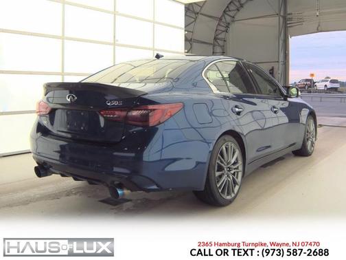 Blue 2018 INFINITI Q50 3.0t RED SPORT 400