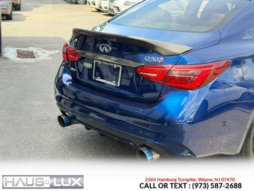 Blue 2018 INFINITI Q50 3.0t RED SPORT 400