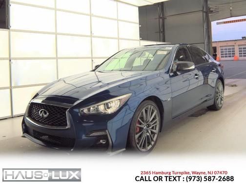 Blue 2018 INFINITI Q50 3.0t RED SPORT 400