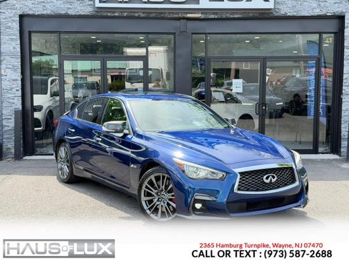 Blue 2018 INFINITI Q50 3.0t RED SPORT 400