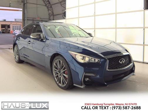Blue 2018 INFINITI Q50 3.0t RED SPORT 400