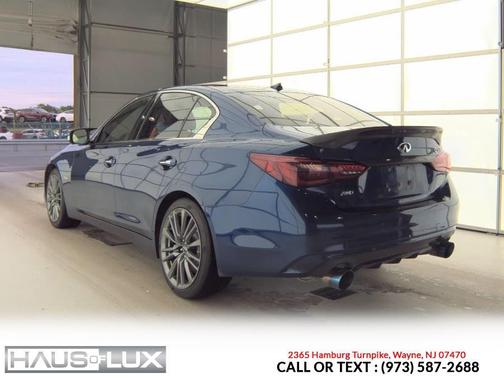 Blue 2018 INFINITI Q50 3.0t RED SPORT 400