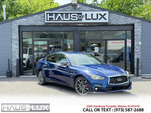 Blue 2018 INFINITI Q50 3.0t RED SPORT 400