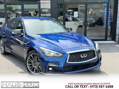 Blue 2018 INFINITI Q50 3.0t RED SPORT 400