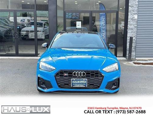 Turbo Blue 2020 Audi S5 3.0T Prestige