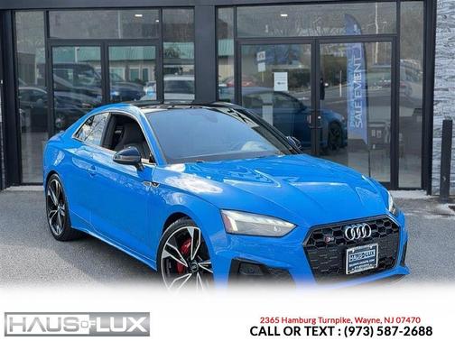 Turbo Blue 2020 Audi S5 3.0T Prestige