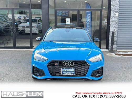 Turbo Blue 2020 Audi S5 3.0T Prestige