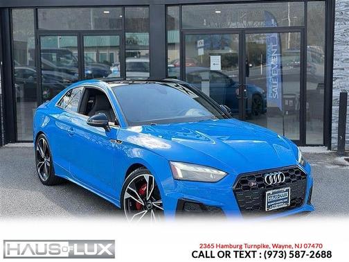 Turbo Blue 2020 Audi S5 3.0T Prestige