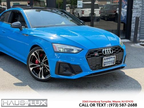 Turbo Blue 2020 Audi S5 3.0T Prestige