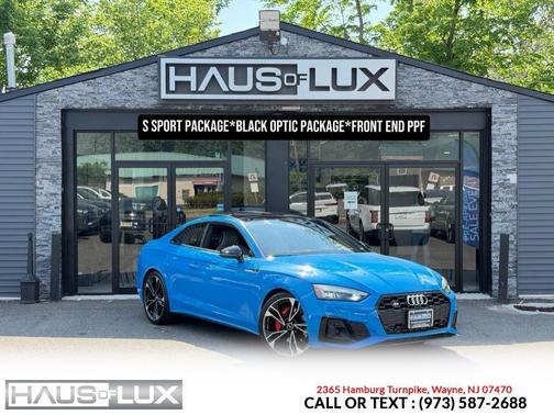 Turbo Blue 2020 Audi S5 3.0T Prestige
