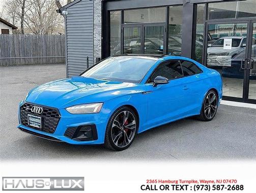 Turbo Blue 2020 Audi S5 3.0T Prestige