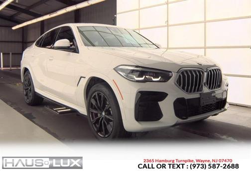 Alpine White 2022 BMW X6 xDrive40i
