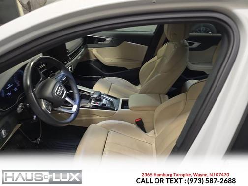 White 2022 Audi A4 45 S line Premium Plus