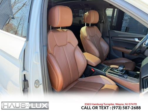 White 2021 Audi Q5 45 Premium Plus