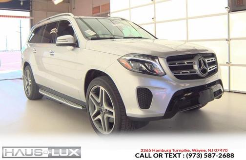 Silver 2017 Mercedes-Benz GLS 450 4MATIC