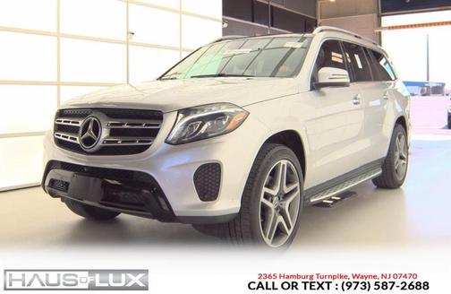 Silver 2017 Mercedes-Benz GLS 450 4MATIC