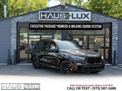 Black 2021 BMW X5 M50i