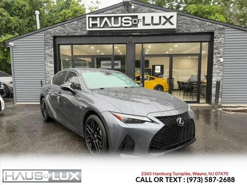 Cloudburst Gray 2021 Lexus IS 350 F Sport