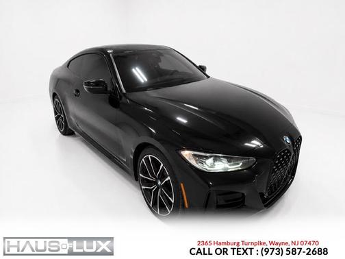 Black Sapphire Metallic 2021 BMW M440 i xDrive