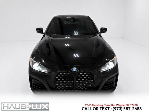 Black Sapphire Metallic 2021 BMW M440 i xDrive