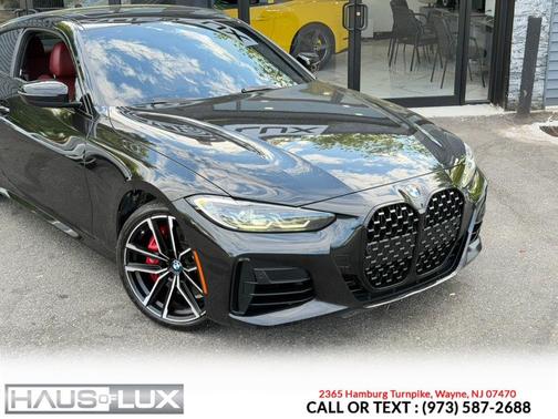 Black Sapphire Metallic 2021 BMW M440 i xDrive