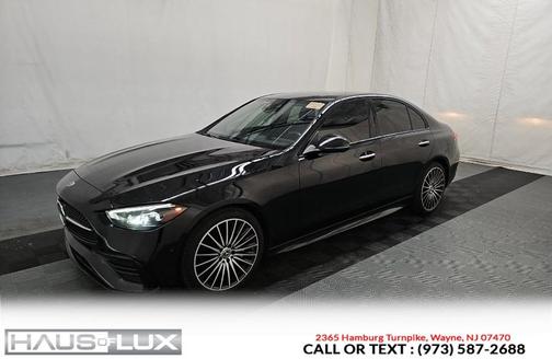 Black 2023 Mercedes-Benz C-Class Sedan