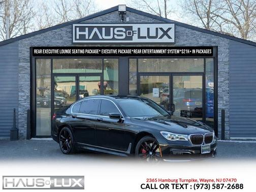 Black 2019 BMW 750 i xDrive