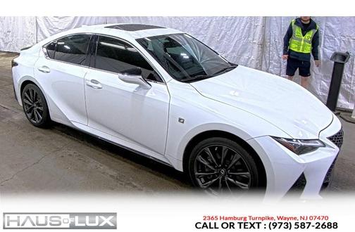 White 2021 Lexus IS 350 F Sport