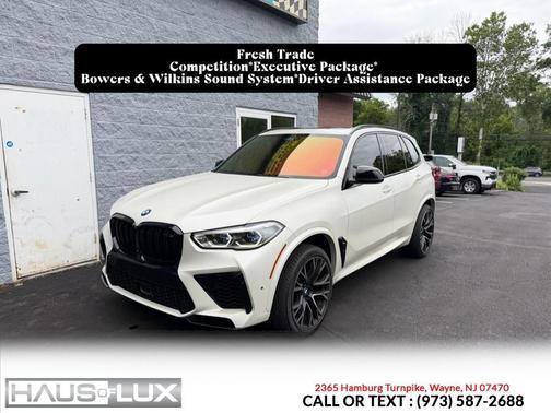 White 2021 BMW X5 M Base