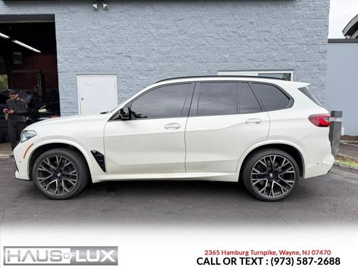 White 2021 BMW X5 M Base