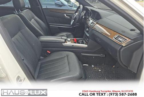 White 2015 Mercedes-Benz E-Class 4MATIC