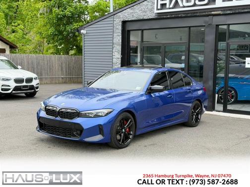 Blue 2024 BMW M340 M340i xDrive Sedan