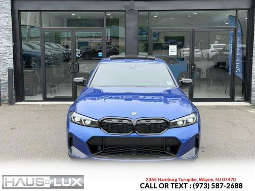Blue 2024 BMW M340 M340i xDrive Sedan