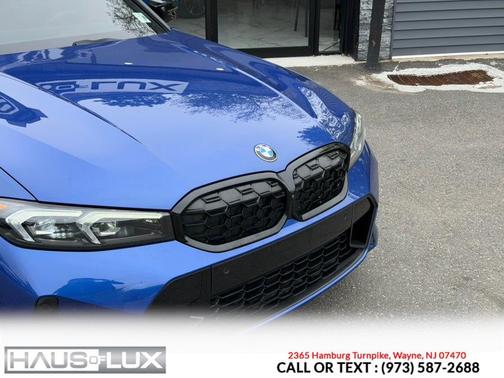 Blue 2024 BMW M340 M340i xDrive Sedan