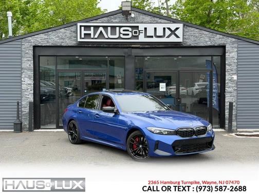 Blue 2024 BMW M340 M340i xDrive Sedan