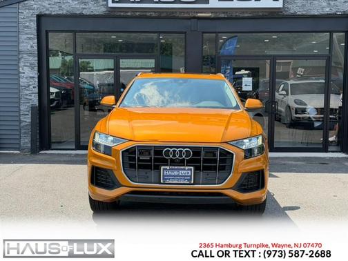 Dragon Orange Metallic 2019 Audi Q8 3.0T Premium Plus