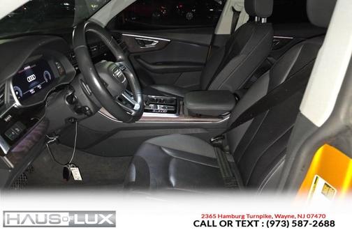 Orange 2019 Audi Q8 3.0T Premium Plus