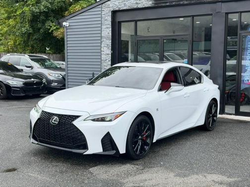 Ultra White 2021 Lexus IS 350 F Sport