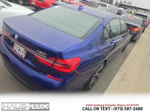 Black 2018 BMW 750 I