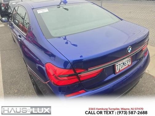 Black 2018 BMW 750 I