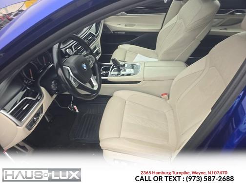 Black 2018 BMW 750 I