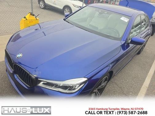 Black 2018 BMW 750 I