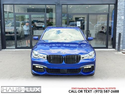 Black 2018 BMW 750 I