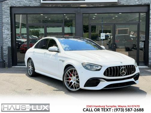 White 2021 Mercedes-Benz AMG E 63 S 4MATIC+