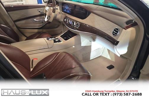 Black 2018 Mercedes-Benz S-Class S 560 Sedan