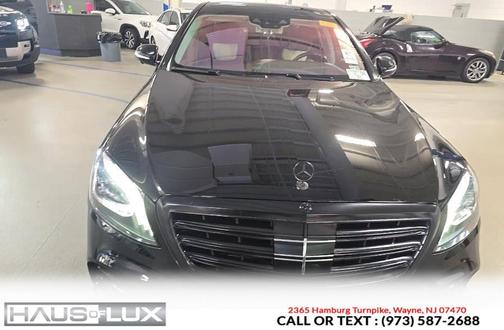 Black 2018 Mercedes-Benz S-Class S 560 Sedan