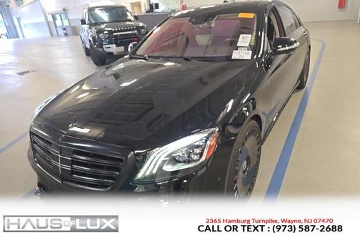 Black 2018 Mercedes-Benz S-Class S 560 Sedan